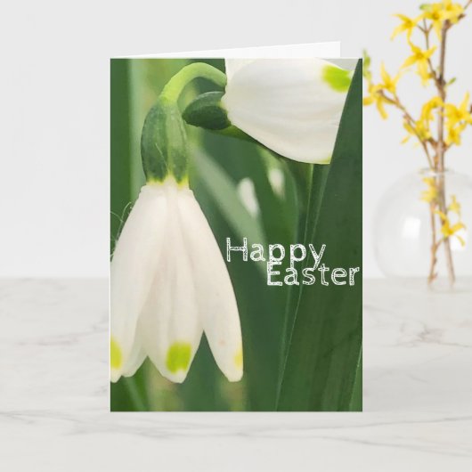 Fairy Bells 1 - Folded Greeting Card カード (黄色い花)