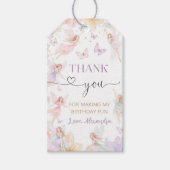 Fairy Birthday Garden Wildflower ギフトタグ (正面)