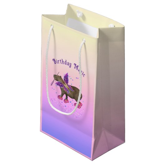 Fairy Capybara Magic スモールペーパーバッグ (正面アングル)