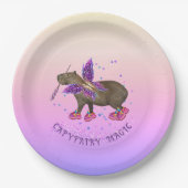 Fairy Capybara Magic ペーパープレート (正面)