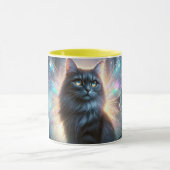 Fairy Cat inspired by Irish Folklore Cait Sìth  マグカップ (中央)