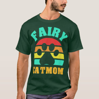 Fairy Cat Mom Funny Cat Tシャツ
