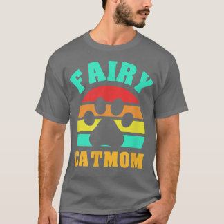 Fairy Cat Mom Funny Cat Tシャツ