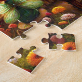 Fairy Classroom Whimsical Schoolhouse Scene ジグソーパズル (側面)