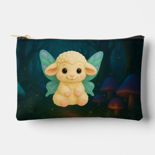 Fairy Critters™ Fairy Lamb アクセサリーポーチ (正面)