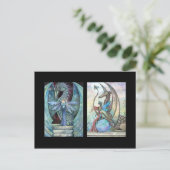 Fairy Dragon ACEO Cards by Molly Harrison ポストカード (スタンド正面)