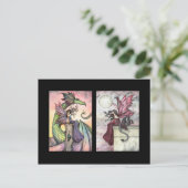 Fairy Dragon ACEO Cards by Molly Harrison ポストカード (スタンド正面)