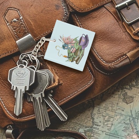 Fairy Dragon Books Tea Friendship  キーホルダー