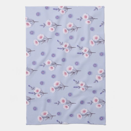 Fairy Dust Daisies キッチンタオル (縦)