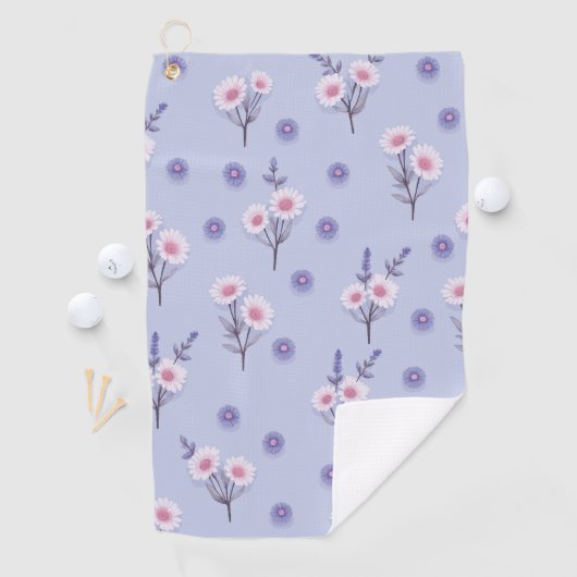 Fairy Dust Daisies ゴルフタオル (インサイチュ)