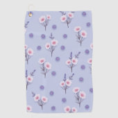 Fairy Dust Daisies ゴルフタオル (正面)