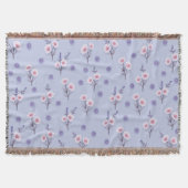 Fairy Dust Daisies スローブランケット (正面)