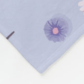 Fairy Dust Daisies フリースブランケット (角)