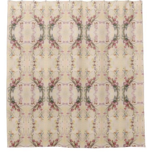 Fairy Dust Shower Curtain シャワーカーテン (正面)