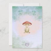 Fairy Enchanted Four-est birthday 招待状 (裏面)