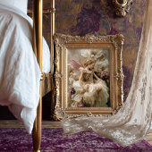 Fairy Ethereal Floral Dusty Plum Eggshell Beige 薄葉紙