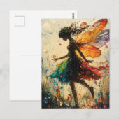 Fairy Fantasy with Bubbles ポストカード (正面/裏面)