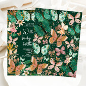 Fairy First Birthday 1st 招待状