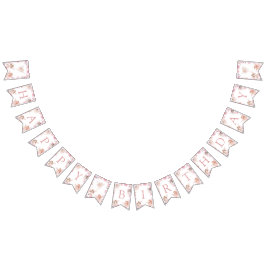 Fairy First Birthday Banner バンティングフラッグ