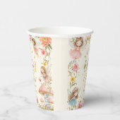 Fairy First Birthday Enchanted Garden Bright 紙コップ (右)