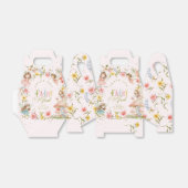 Fairy First Birthday Enchanted Garden Thank you フェイバーボックス (折り畳みなし)