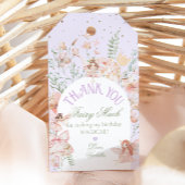 Fairy First Birthday Enchanted garden Whimsical ギフトタグ