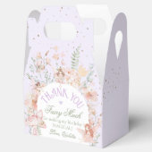 Fairy First Birthday Enchanted garden Whimsical フェイバーボックス (オープン)