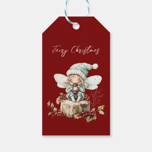 Fairy First Christmas ギフトタグ (正面)