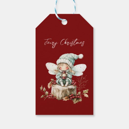 Fairy First Christmas ギフトタグ (裏面)