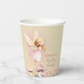 Fairy First Girl's 1st Birthday Party 紙コップ (裏面)