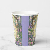 Fairy Floral Garden Purple Birthday 紙コップ (右)