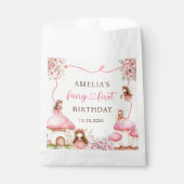 Fairy Floral Girls 1st Birthday Party フェイバーバッグ (正面)
