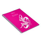 Fairy Flower Spiral Photo Notebook ノートブック (右側)