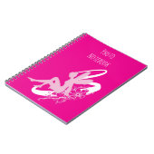 Fairy Flower Spiral Photo Notebook ノートブック (左側)
