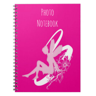 Fairy Flower Spiral Photo Notebook ノートブック