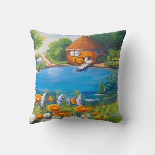 fairy forest クッション (裏面)