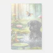 Fairy Forest Pug Memo Pad ポストイット (正面)