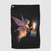 Fairy Fun Wipe Golf Towel ゴルフタオル (正面)