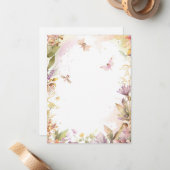 Fairy Garden ノートカード (正面/裏面インサイチュ)