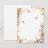 Fairy Garden ノートカード (正面/裏面)