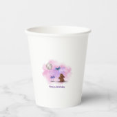 Fairy Garden Birthday Paper Cups 紙コップ (正面)