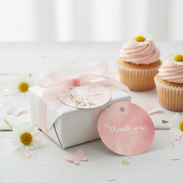 Fairy Garden Girl Birthday Party フェイバータグ