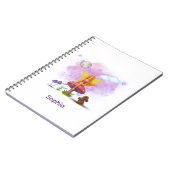 Fairy Garden Notebook Birthday Gift ノートブック (左側)