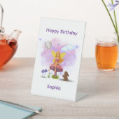 Fairy Garden Notebook Birthday Gift 台座サイン (インサイチュ)