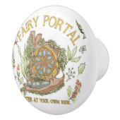 Fairy Garden Portal Enter Ceramic Knob セラミックノブ (右)