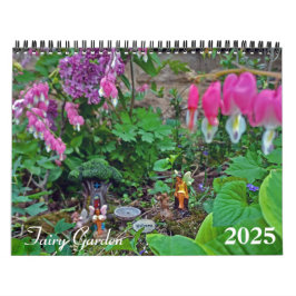 Fairy Gardens 2025 Calendar カレンダー