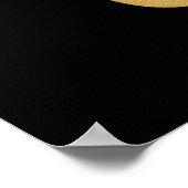 Fairy Godpossum Cute Opossum with Crown and Wings  ポスター (角)