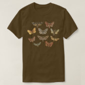 Fairy Grunge Fairycore Aesthetic Luna Moth Grunge Tシャツ (デザイン正面)
