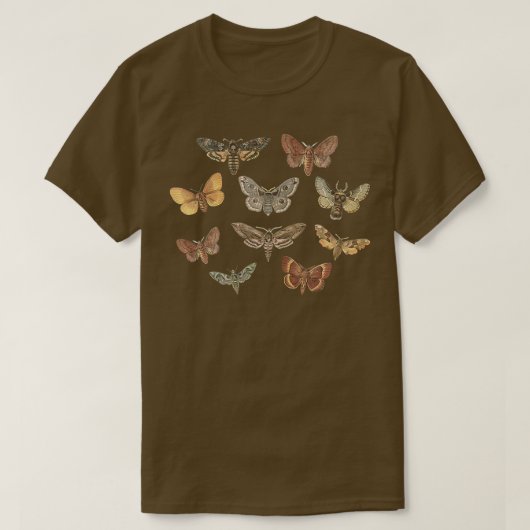 Fairy Grunge Fairycore Aesthetic Luna Moth Grunge Tシャツ (デザイン正面)