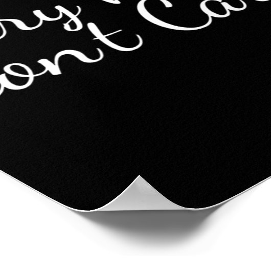 Fairy Hair Dont Care  ポスター (角)